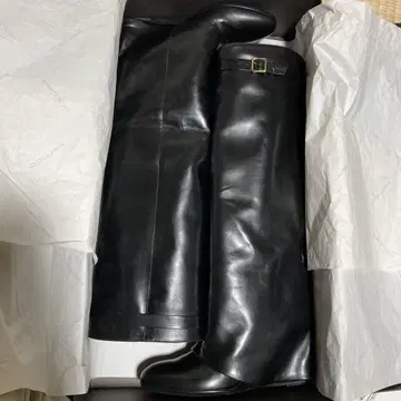 PELLICO 펠리코 36 BLACK 커버 부츠 롱 부츠