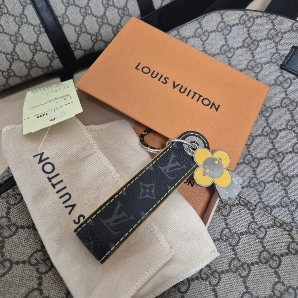 Louis Vuitton Limited Edition Vivien Keyring