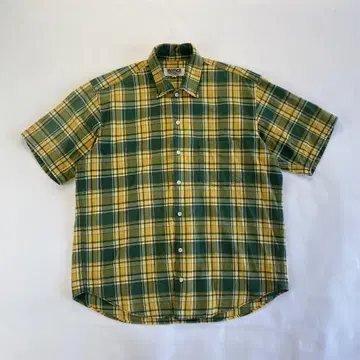 vintage 체크 셔츠 짧은 길이 cityboy Y2K e221