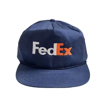 미사용 90년대 FedEx 스냅백 트래커 캡 구제 의류 USA