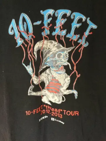 [10-FEET thread TOUR 2012-2013 투어 티셔츠]