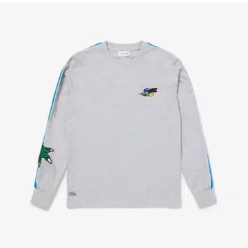 LACOSTE 라코스테 코믹 그래픽 테이핑 티셔츠 M 긴팔