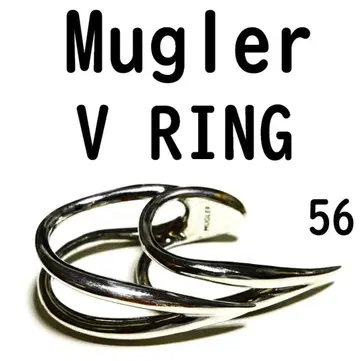 Mugler 무글러 V RING 반지