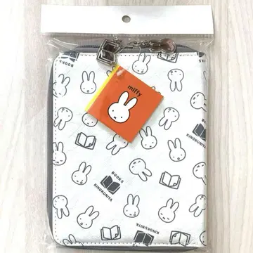 키이쿠노야 miffy&books 북커버 파우치 패턴 문고본 사이즈