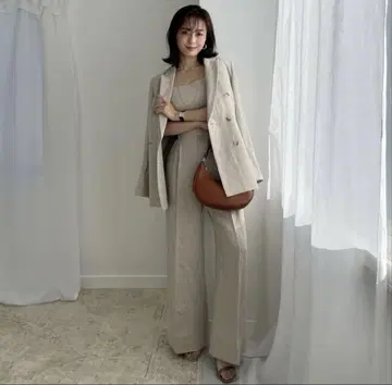 anuans 뉘앙스 린넨 셋업