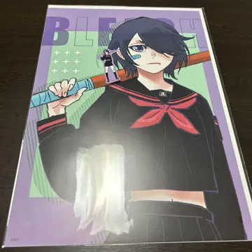BLEACH WORLD 미니게임 A3 포스터 스티커 후목 루키아
