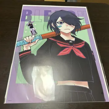 BLEACH WORLD 미니게임 A3 포스터 스티커 후목 루키아