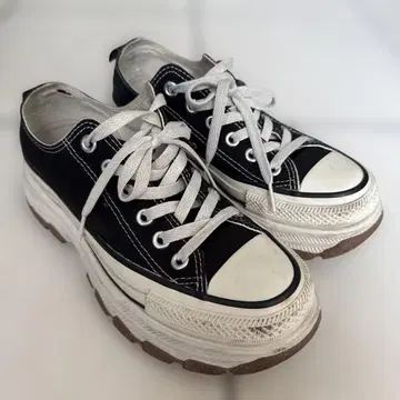 ALL STAR 블랙 통굽 스니커즈