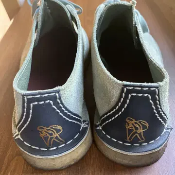 Clarks 스웨이드 얇은 브리그린 새상품급