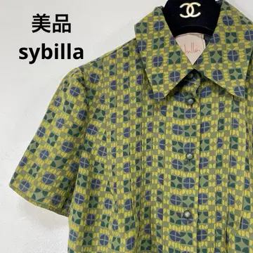 79 새상품급 sybilla 클래시컬 블라우스