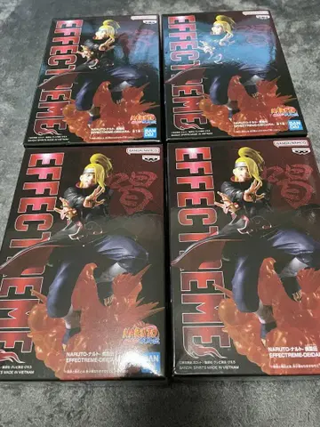 다이다라 EFFECTREME 피규어 나루토 질풍전 4개