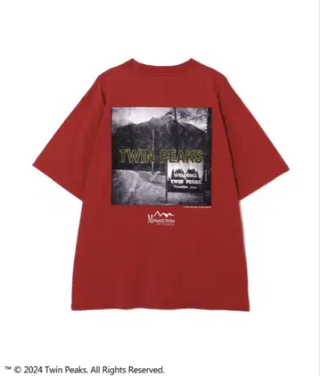 MANASTASH TWIN PEAKS 트윈 피크스 티셔츠