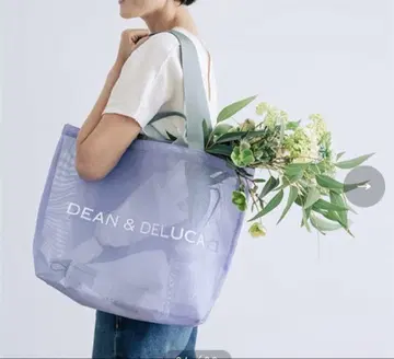 DEAN&DELUC 6월 17일(화) 출시 메쉬 토트백 라일락 L