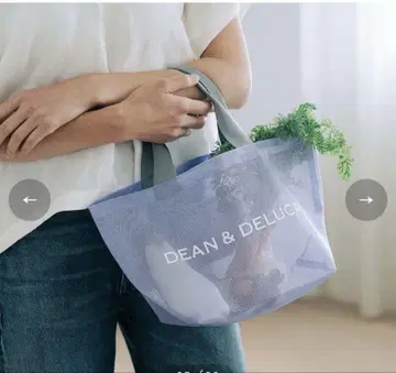 DEAN & DELUCA 6월 17일 출시 메쉬 토트백 라일락 S