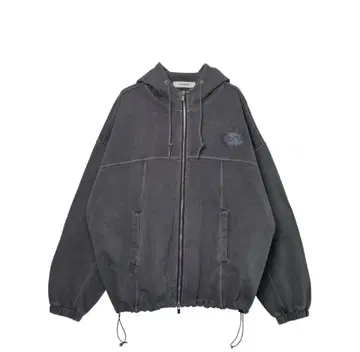 음양 Vintage Zipup Hoodie (Gray) L 사이즈