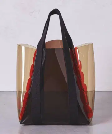 라드로 PVC 토트백 클리어 비닐 바스켓