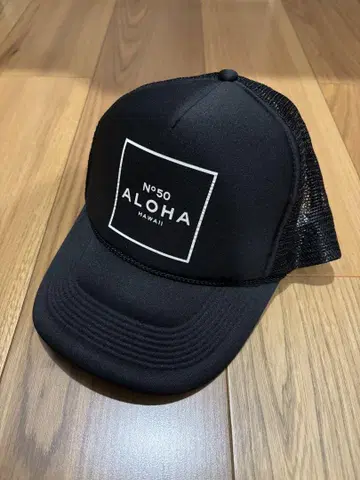 하와이 메쉬 캡 블랙 NISSUN cap