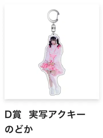 iLife 나란노도카 온라인 복권 가라폰 D상 아크릴 키링