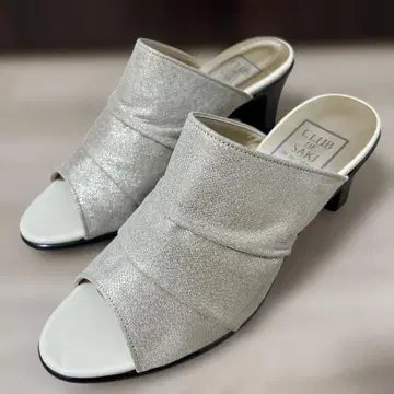 미사용 새상품! CLUB DE SAKI 뮬 샌들 24cm