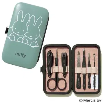 어른의 패션 수첩 miffy 가죽 느낌의 케이스가 세련된 몸가짐 세트