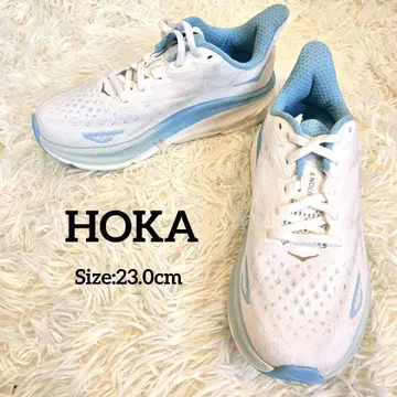 새상품급 HOKA CLIFTON 9 호카 클리프톤 WIDE 23.0cm