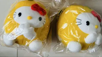 지역 키티 레루케체 니가타 한정판 키링 봉제 인형 마스코트 2개