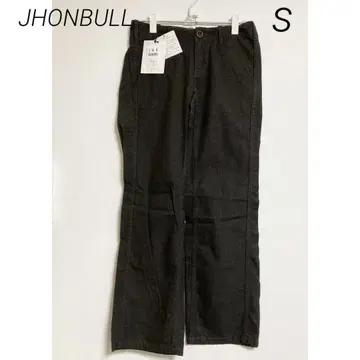 0277 JHONBULL 젬블 신상품 다크 브라운 체크 팬츠
