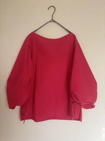 Spick & Span 블라우스 볼륨 슬리브 셔링 블라우스