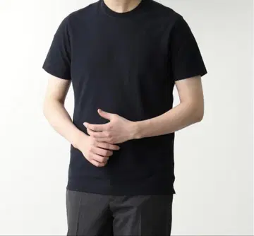 자노네 ZANONE 아이스 코튼 티셔츠 블랙
