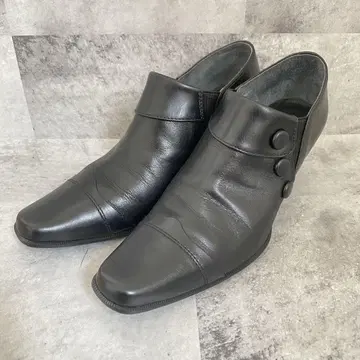 REGAL 리걸 부티 스퀘어토 블랙 23.5cm