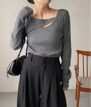 CAPRICIEUX LE'MAGE 카프리슈 레마쥬 2WAY 아지메 롱 T