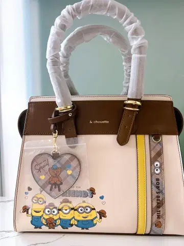 사만다 타바사 미니언 팀 콜라보 핸드백 토트백