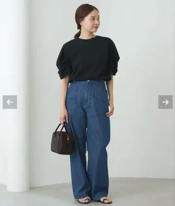 IENA 2024 데님 베이커 팬츠 36