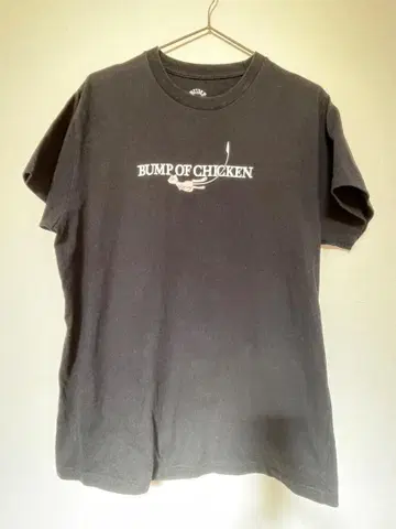 BUMP OF CHICKEN 블랙 티셔츠