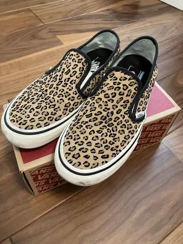 Vans 레오파드 무늬 슬립온