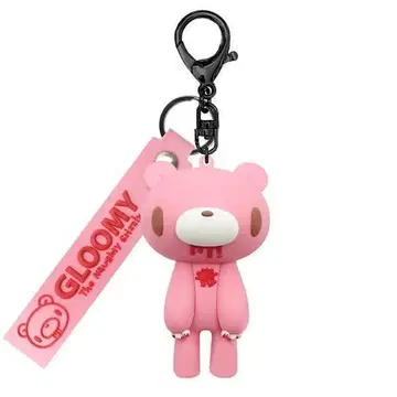 그루미 피규어가 포함된 키체인 GLOOMY PINK