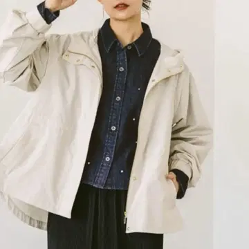 GLOBAL WORK 발수 가벼운 맘파 아이보리 L