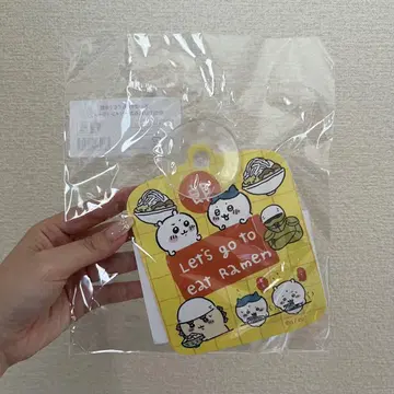 치이카와 (먼작귀) 흡착판으로 붙일 수 있는 카 사인 (라면)