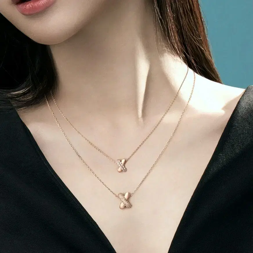 [STONEHENGE]クロッシング 14K ネックレス SA24C29F(M) STONEHENGE | 스톤헨지 Stonehenge Crossing SA24C29F 14K