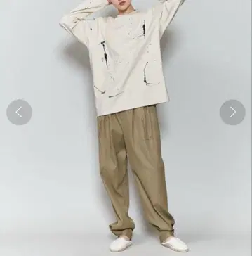 6 ROKU DRIPPING LONG SLEEVE PULLOVER 롱 T