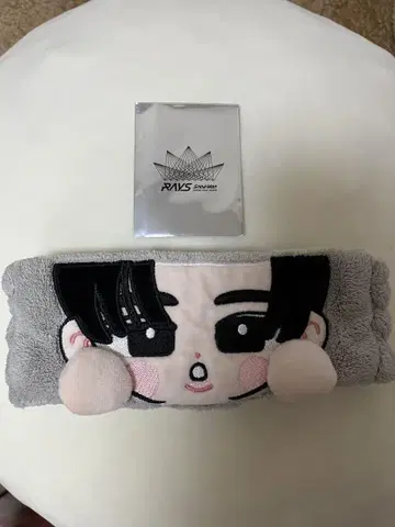 메구로 렌 헤어밴드 티켓풍 카드 SnowMan RAYS 스노우 칠