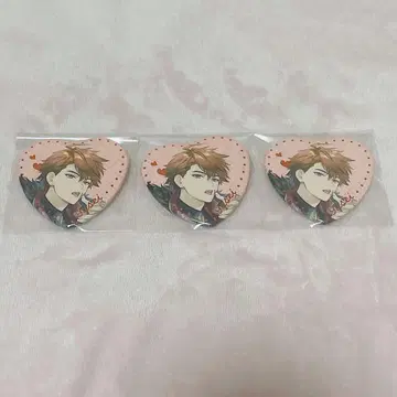 키타미 유세이 멜티 발렌타인 캔뱃지 하트 캔뱃지