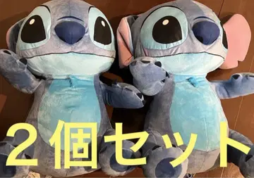 릴로 & 스티치 그랑 봉제 인형 빨간 볼이 있는 앉은 Ver. 스티치