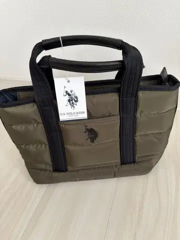 U.S. POLO ASSN. 퀼팅 토트백