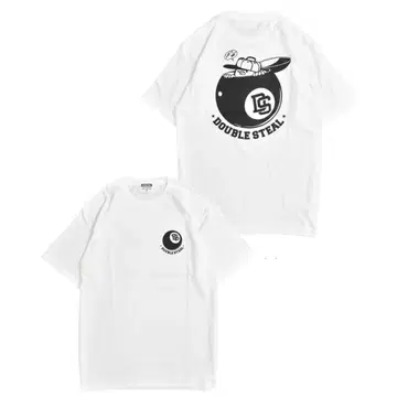 DOUBLE STEAL 8홀 티셔츠 942-15016 WH XL