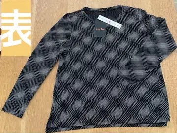 esche 체크 무늬 긴팔 티셔츠