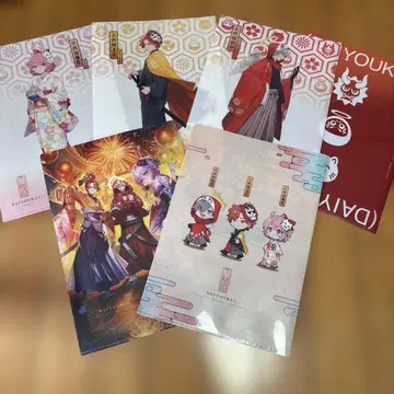 DAIYOUKAI 캐릭터 클리어 파일 6종 세트