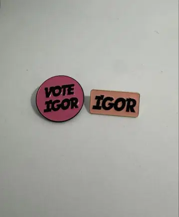 Tyler the creator igor 핀즈 2개 세트
