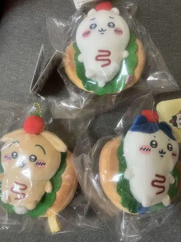 샌드 마스코트 치이카와 베이커리 치이카와 하치와레 토끼 미사용 새상품