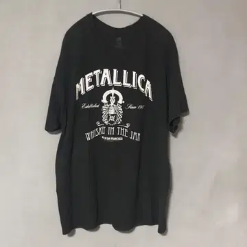 메탈리카 티셔츠 헤인즈 00s 블랙 빈티지 METALLICA